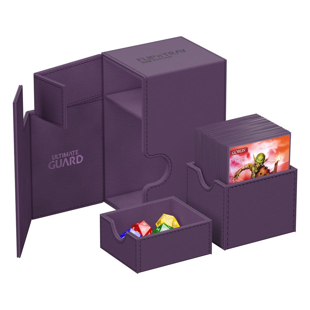 Ultimate Guard Flip'n'Tray 80+  Xenoskin - Purple Ultimate Guard