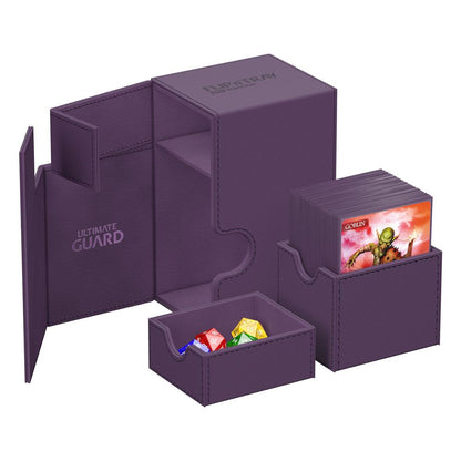 Ultimate Guard Flip'n'Tray 80+  Xenoskin - Purple Ultimate Guard