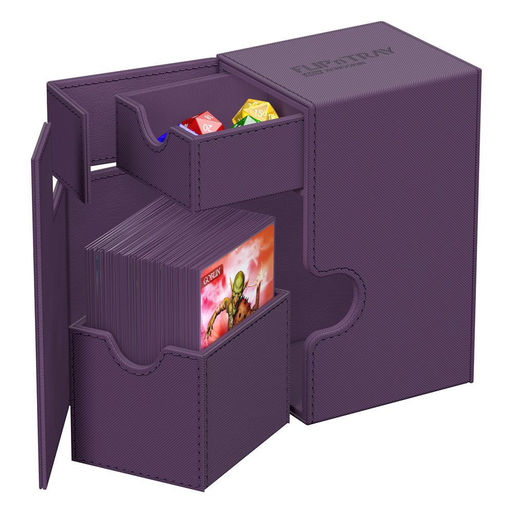 Ultimate Guard Flip'n'Tray 80+  Xenoskin - Purple Ultimate Guard