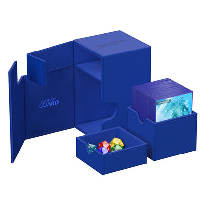 Ultimate Guard Flip'n'Tray 100+ Xenoskin - Blue Ultimate Guard