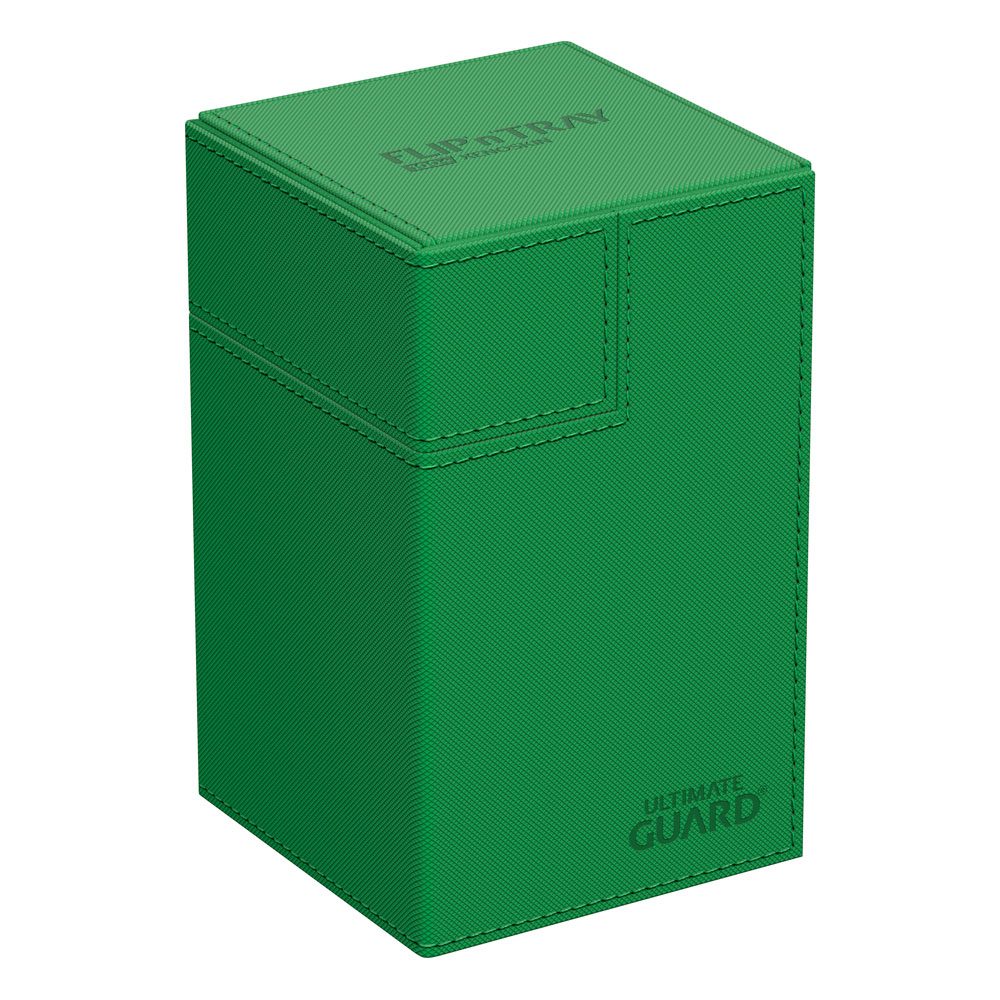 Ultimate Guard Flip'n'Tray 100+ Xenoskin - Green Ultimate Guard