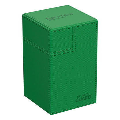 Ultimate Guard Flip'n'Tray 100+ Xenoskin - Green Ultimate Guard