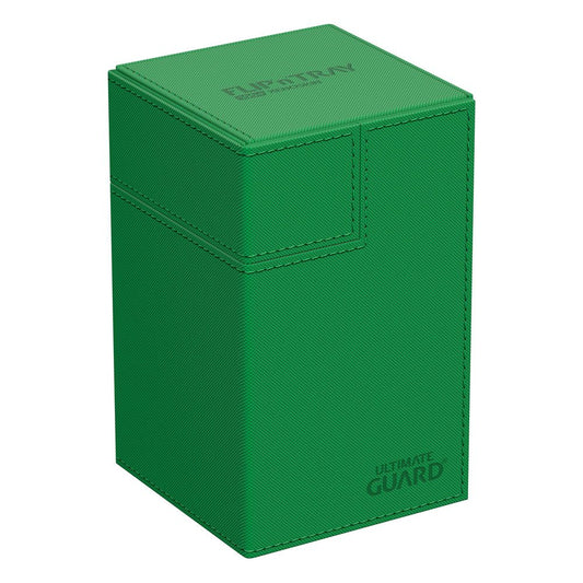 Ultimate Guard Flip'n'Tray 100+ Xenoskin - Green Ultimate Guard