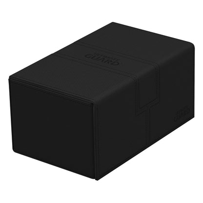 Ultimate Guard Twin Flip'n'Tray 160+ Xenoskin - Black Ultimate Guard