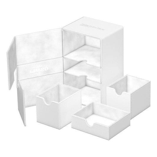 Ultimate Guard Twin Flip’n’Tray 160+ Xenoskin - White Card Boxes