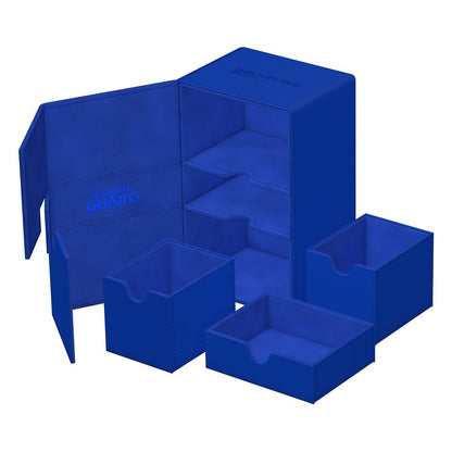 Ultimate Guard Twin Flip'n'Tray 160+ Xenoskin - Blue Ultimate Guard