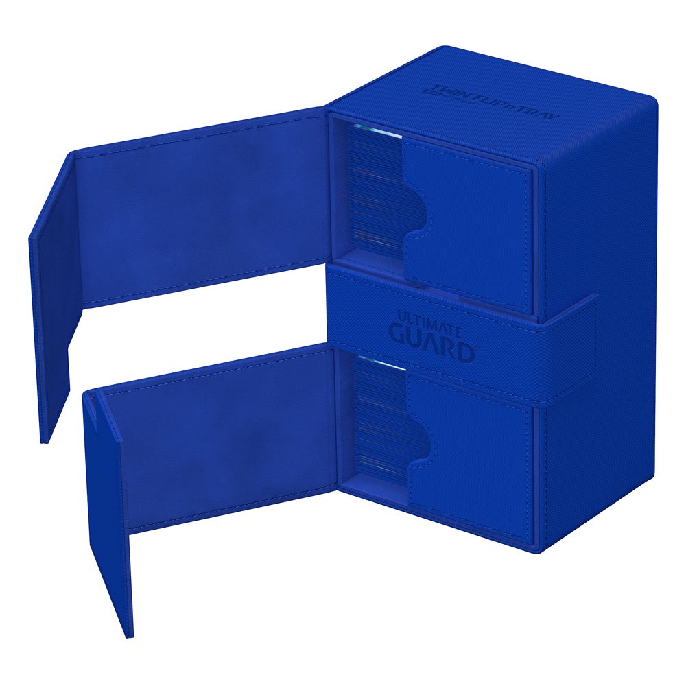 Ultimate Guard Twin Flip'n'Tray 160+ Xenoskin - Blue Ultimate Guard