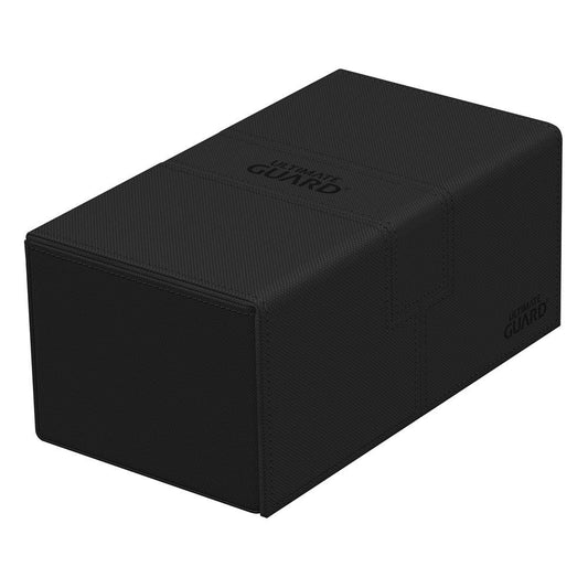 Ultimate Guard Twin Flip'n'Tray 200+ Xenoskin - Black Ultimate Guard