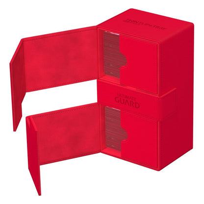 Ultimate Guard Twin Flip'n'Tray 200+ Xenoskin - Red Ultimate Guard