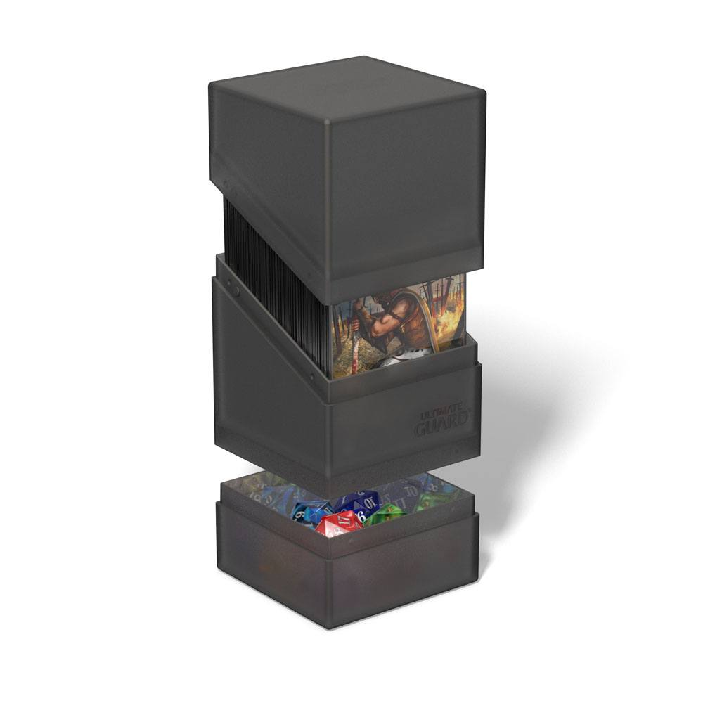 Ultimate Guard Boulder'n'Tray 100+ - Onyx Ultimate Guard
