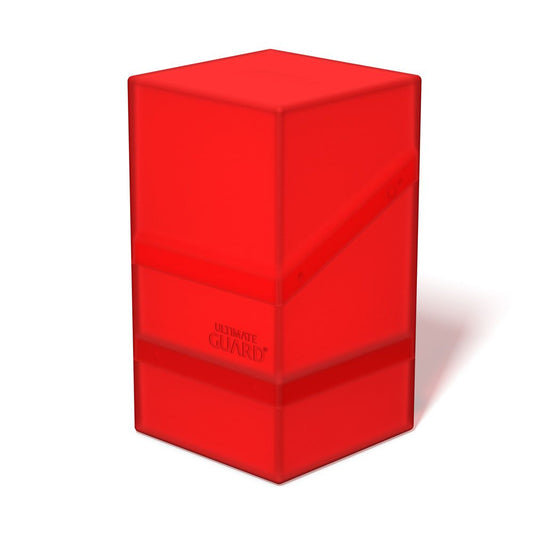 Ultimate Guard Boulder'n'Tray 100+ - Ruby Ultimate Guard