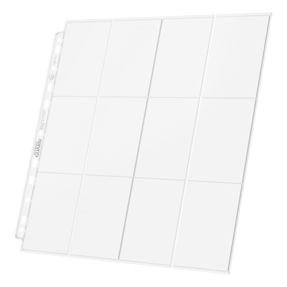 Ultimate Guard 24-Pocket QuadRow Pages Side-Loading (10) - Transparent Ultimate Guard