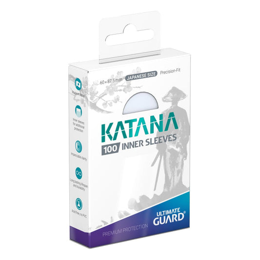 Ultimate Guard Katana Inner Sleeves Japanese Size (100) Ultimate Guard