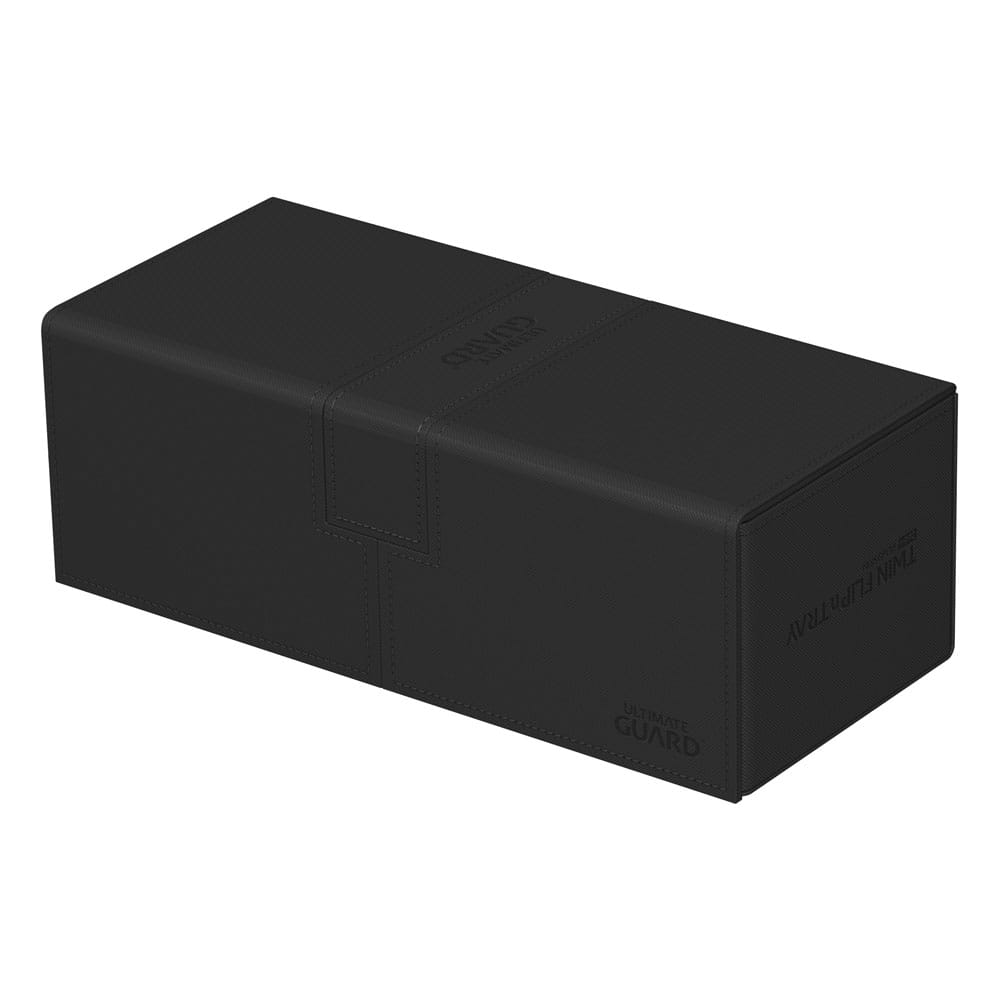 Ultimate Guard Twin Flip'n'Tray 266+ Xenoskin - Black Ultimate Guard