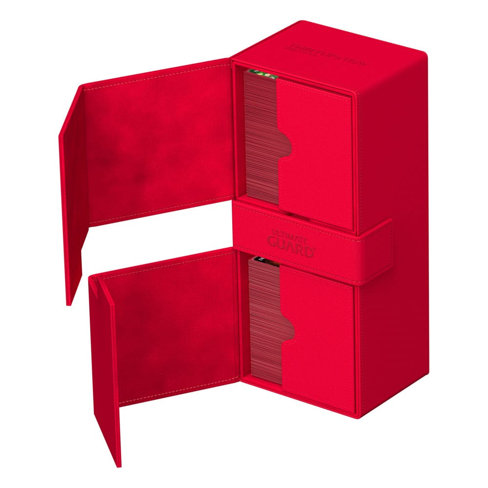 Ultimate Guard Twin Flip'n'Tray 266+ Xenoskin - Red Ultimate Guard