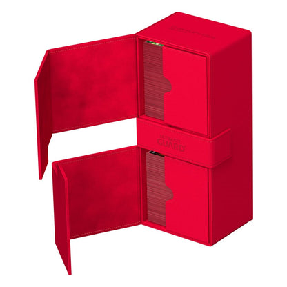 Ultimate Guard Twin Flip'n'Tray 266+ Xenoskin - Red Ultimate Guard