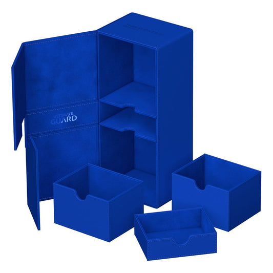 Ultimate Guard Twin Flip'n'Tray 266+ Xenoskin - Blue Ultimate Guard