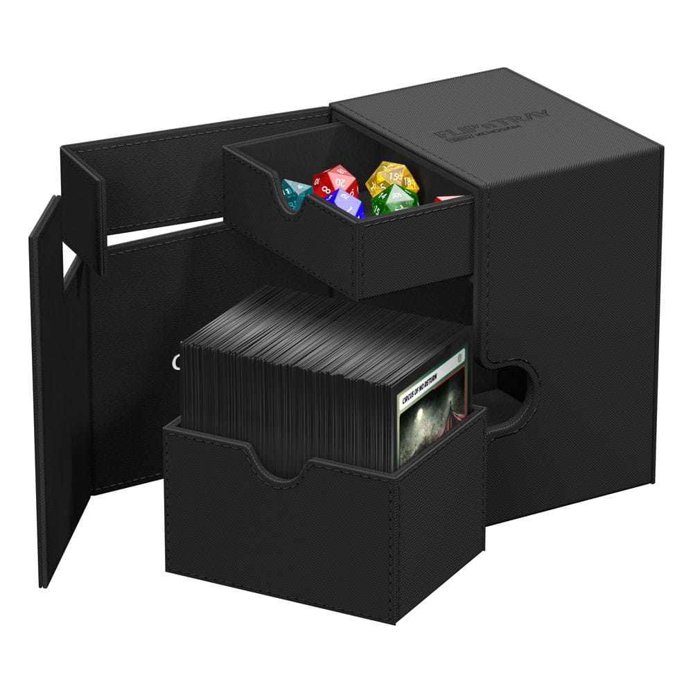 Ultimate Guard Flip'n'Tray 133+ Xenoskin - Black Ultimate Guard