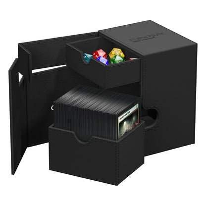 Ultimate Guard Flip'n'Tray 133+ Xenoskin - Black Ultimate Guard
