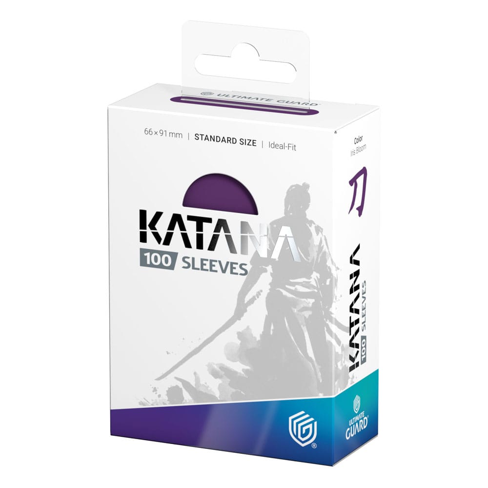 Ultimate Guard Katana Sleeves Standard Size (100) - Iris Bloom Ultimate Guard