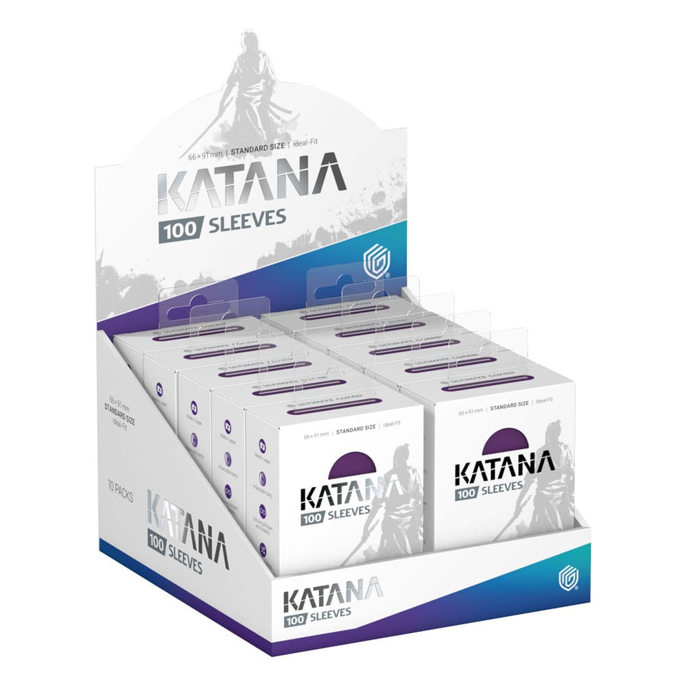 Ultimate Guard Katana Sleeves Standard Size (100) - Iris Bloom Ultimate Guard