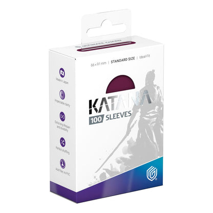 Ultimate Guard Katana Sleeves Standard Size (100) - Radiant Plum Ultimate Guard