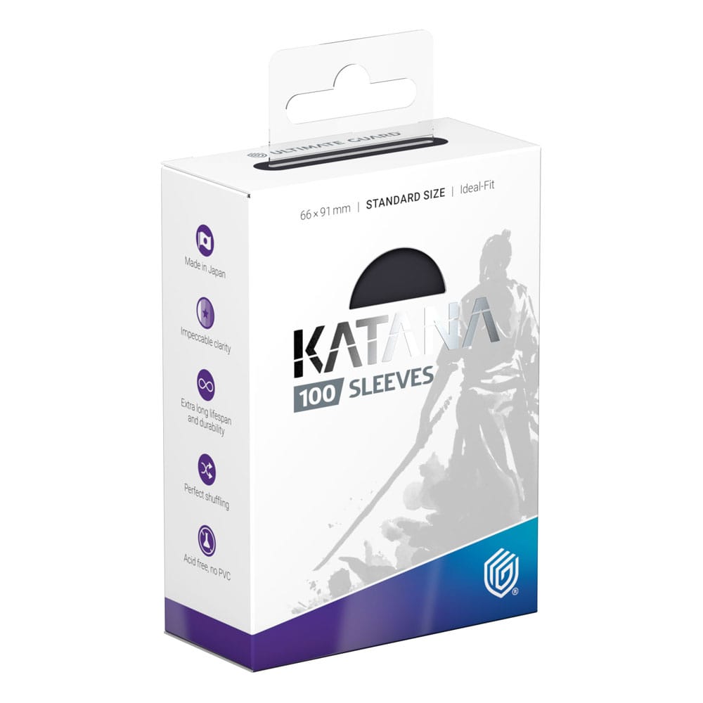 Ultimate Guard Katana Sleeves Standard Size (100) - Obsidian Shard Ultimate Guard