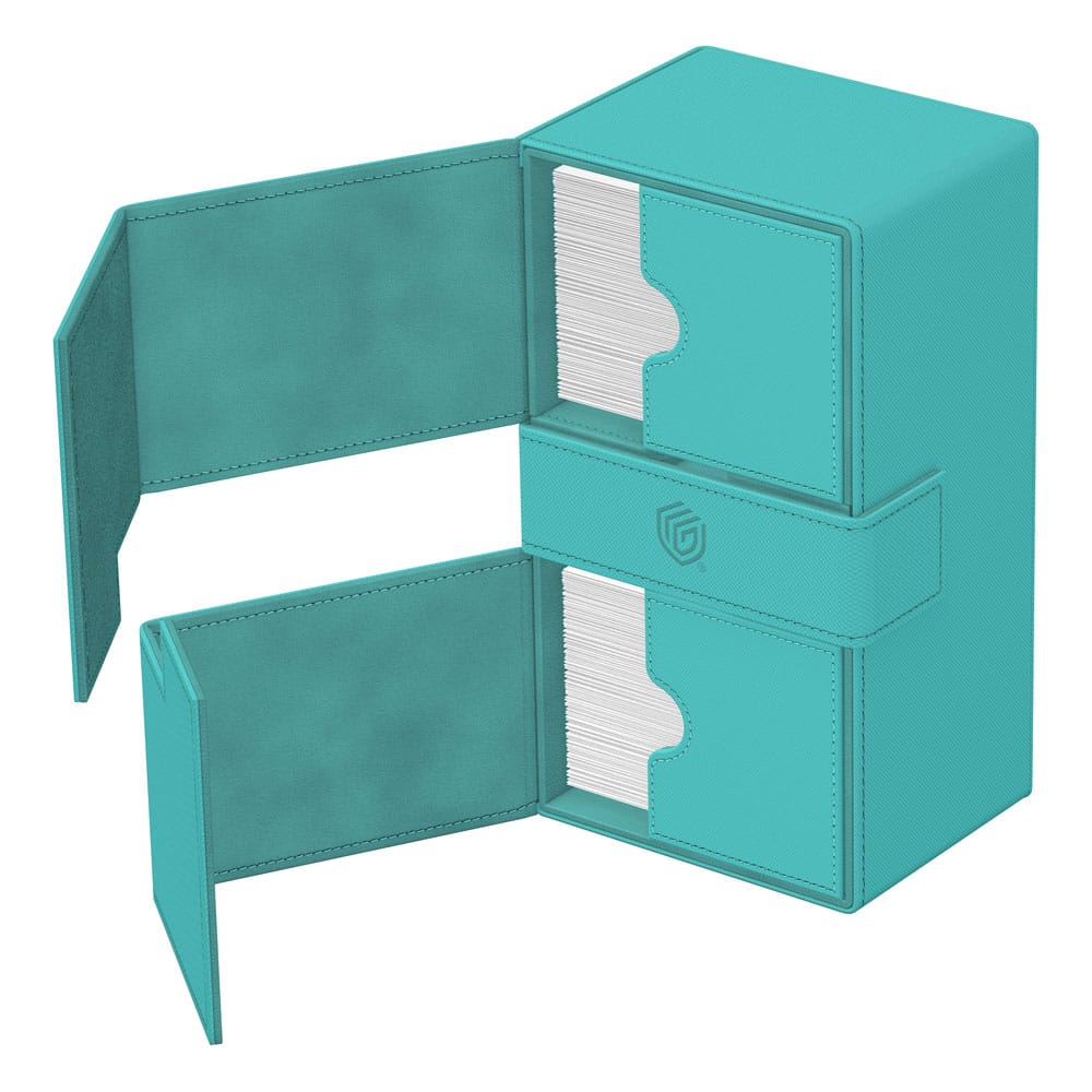 Ultimate Guard Twin Flip’n’Tray 200+ Xenoskin ’Summer Edition 2025’’ - Lagoon Card Boxes