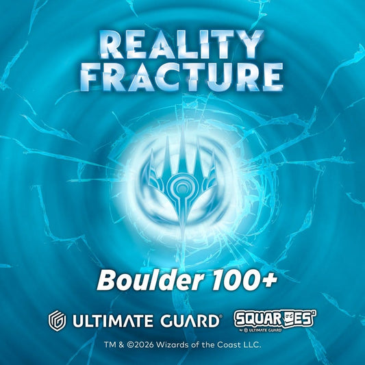 Ultimate Guard RTE Boulder 100+ Magic: The Gathering "Reality Fracture" - Blue Uncommon / Red Uncommon