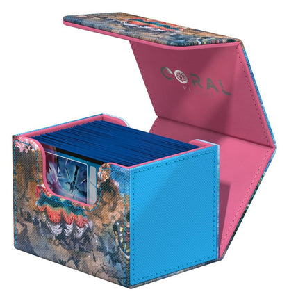 Ultimate Guard Sidewinder 100+ Xenoskin "Coral Places" - Seablue Hush
