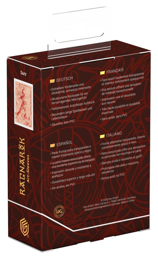 Ultimate Guard Art Sleeves "Ragnarök" - Surtr