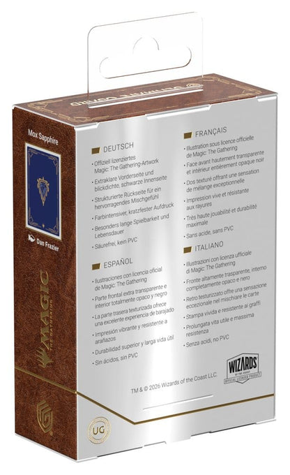 Ultimate Guard Art Sleeves Magic: The Gathering "Mox Collection" - Sapphire