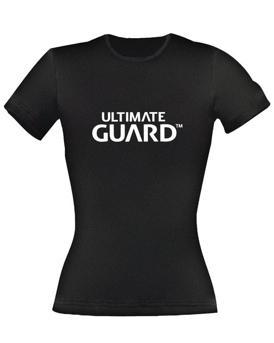 Ultimate Guard Ladies T-Shirt Wordmark Black Size S T-shirts
