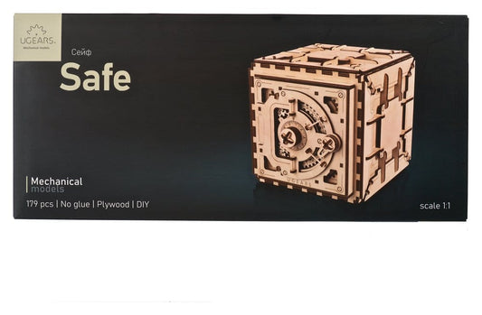 Ugears 3D Wooden Puzzle Safe
