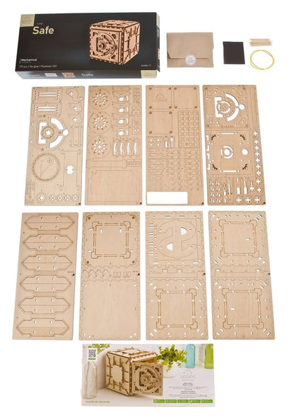 Ugears 3D Wooden Puzzle Safe