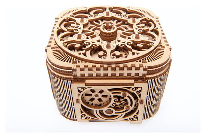 Ugears 3D Wooden Puzzle Treasure Box