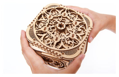 Ugears 3D Wooden Puzzle Treasure Box