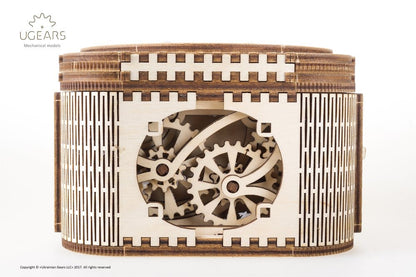 Ugears 3D Wooden Puzzle Treasure Box