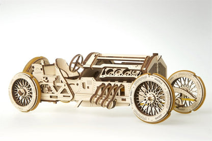 Ugears 3D Wooden Puzzle U-9 Grand Prix Car