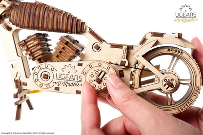 Ugears 3D Wooden Puzzle Bike VM-02