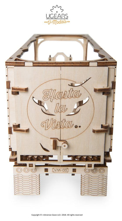 Ugears 3D Wooden Puzzle Trailer for Heavy Boy Truck VM-03