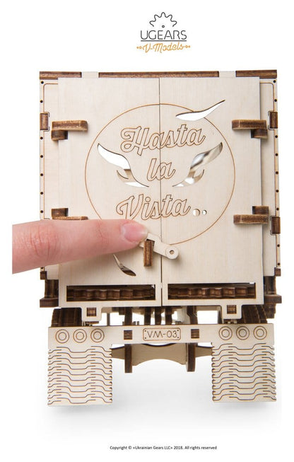 Ugears 3D Wooden Puzzle Trailer for Heavy Boy Truck VM-03