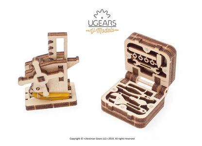 Ugears 3D Wooden Puzzle Dream Cabriolet VM-05