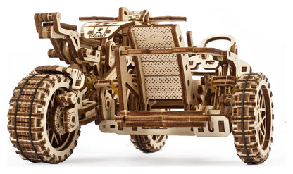 Ugears 3D Wooden Puzzle Scrambler UGR-10 with sidecar