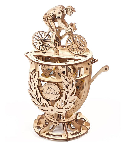 Ugears 3D Wooden Puzzle Automaton Cyclist