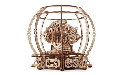 Ugears 3D Wooden Puzzle Mechanical Aquarium