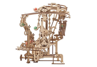 Ugears 3D Wooden Puzzle Marble Run Chain Hoist