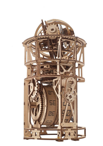 Ugears 3D Wooden Puzzle Sky Watcher Tourbillon Table Clock