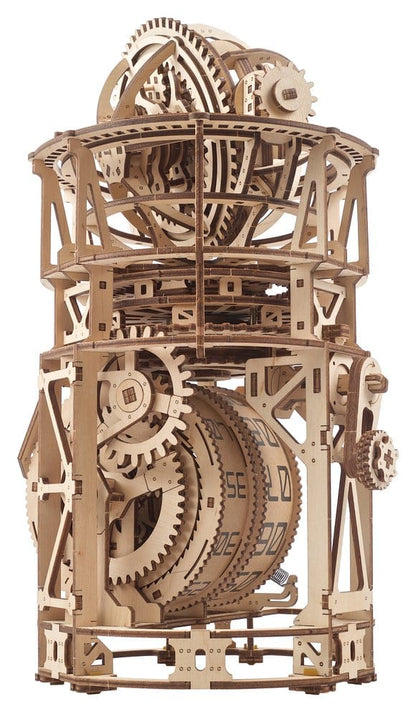 Ugears 3D Wooden Puzzle Sky Watcher Tourbillon Table Clock