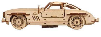 Ugears 3D Wooden Puzzle Winged Sports Coupe